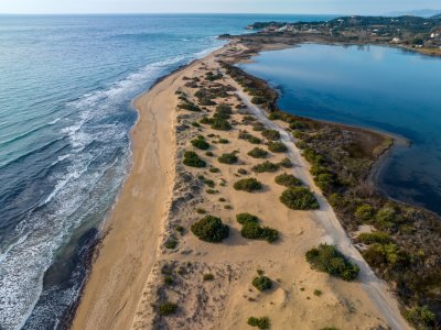 Uncover the Charm of Chalikounas, the Unspoiled Beach of Corfu's Southwest Coast